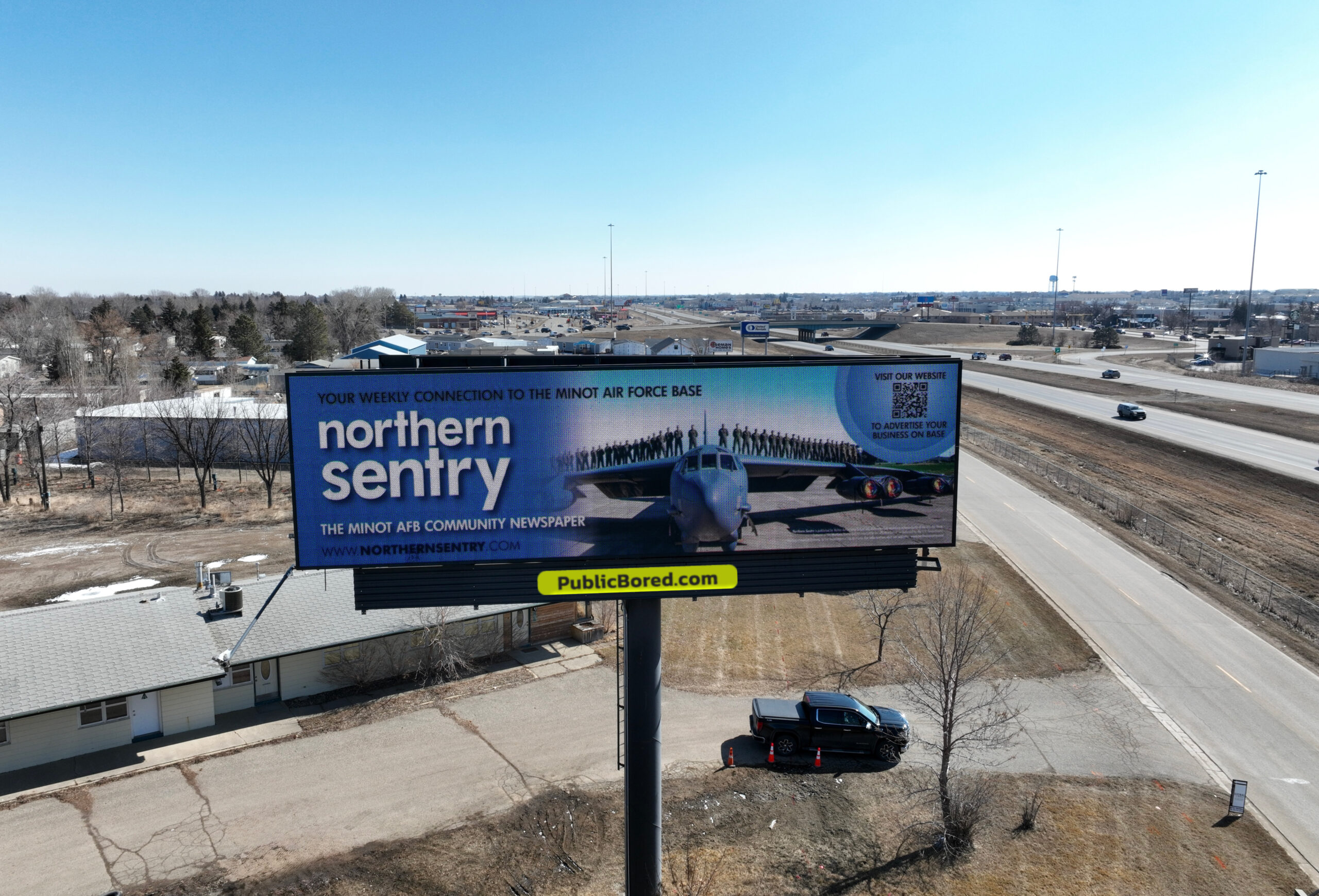 Northern Sentry Billboard - Public Bored